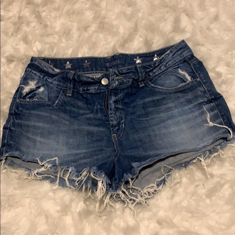US 30 guess jean shorts